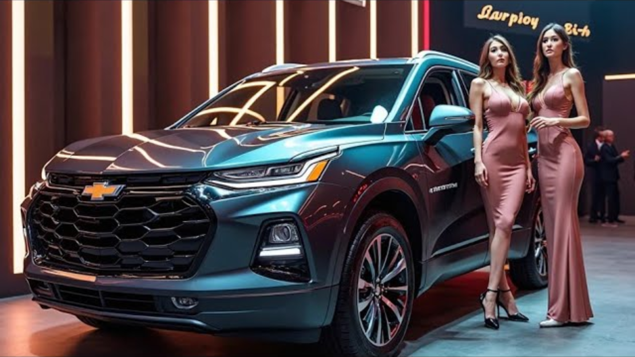2026 Chevrolet Captiva Lifestyle Shot – Modern SUV with Trendy Girls Showcasing Style and Elegance