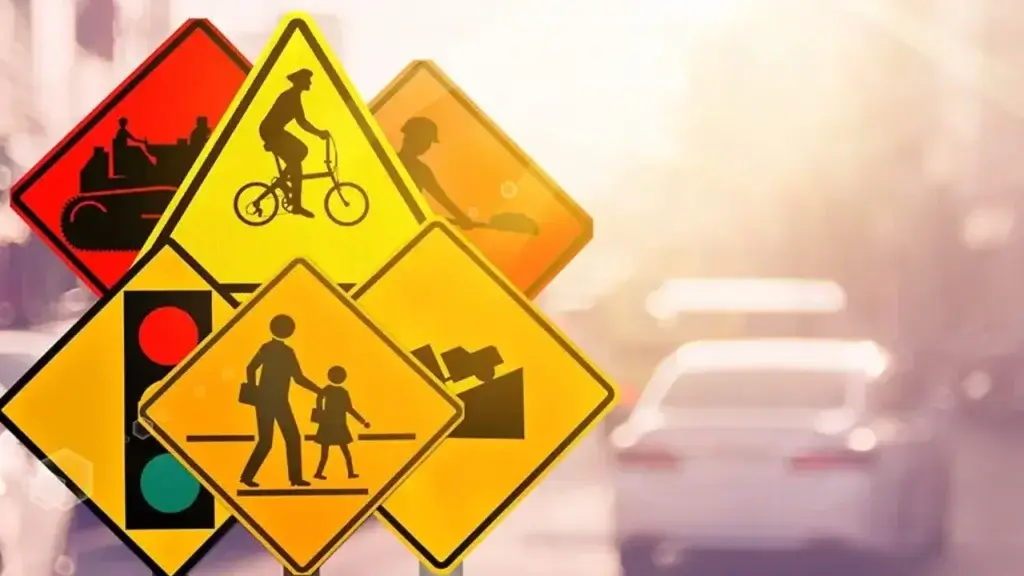 Child-friendly guide to road safety rules and traffic signs