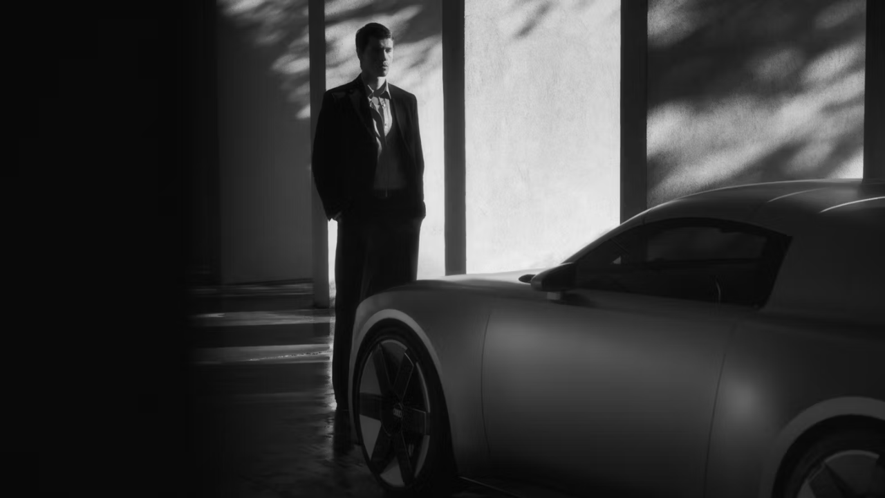 Audi Concept C rear perspective, embodying Audi’s Strive for Clarity campaign.