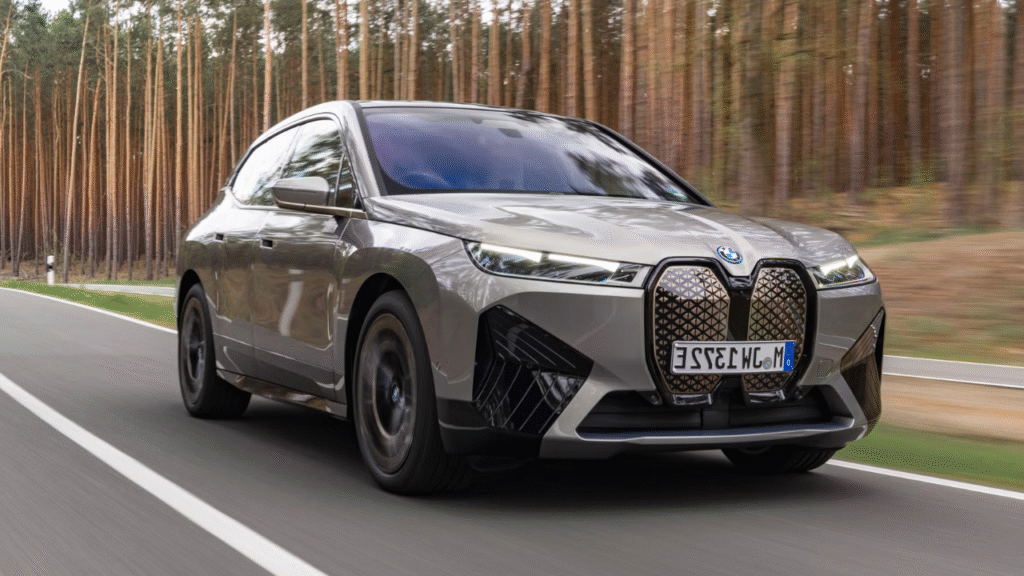 BMW iX exterior BMW iX Electric Luxury SUV with Futuristic Design