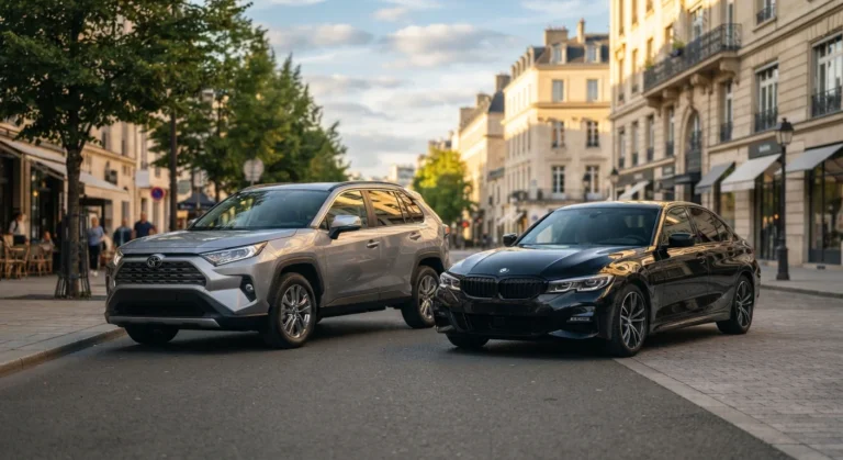 SUV and sedan comparison showing popularity trends in US, UK, and Germany for 2026