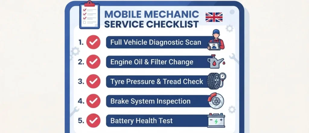 Checklist for choosing a trusted mobile mechanic in the UK